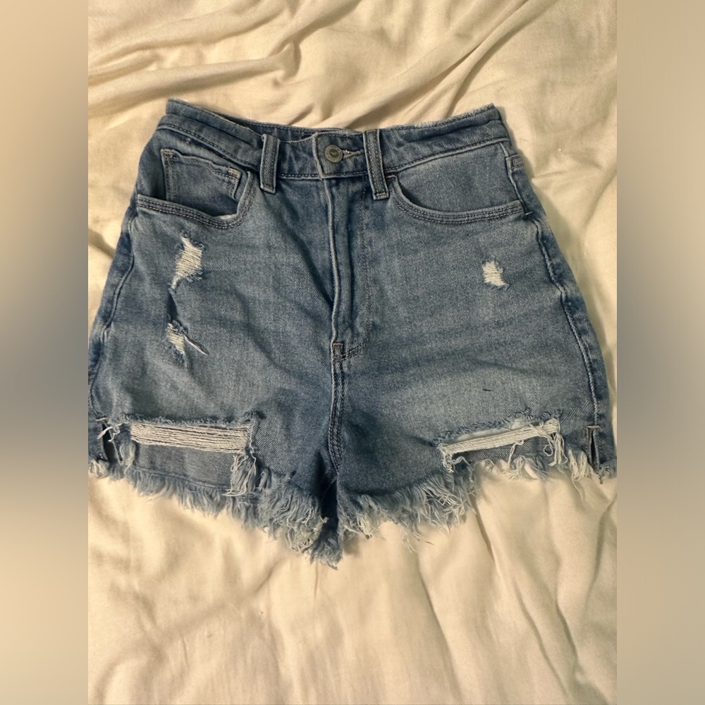 Hollister vintage stretch highest-rise mom short